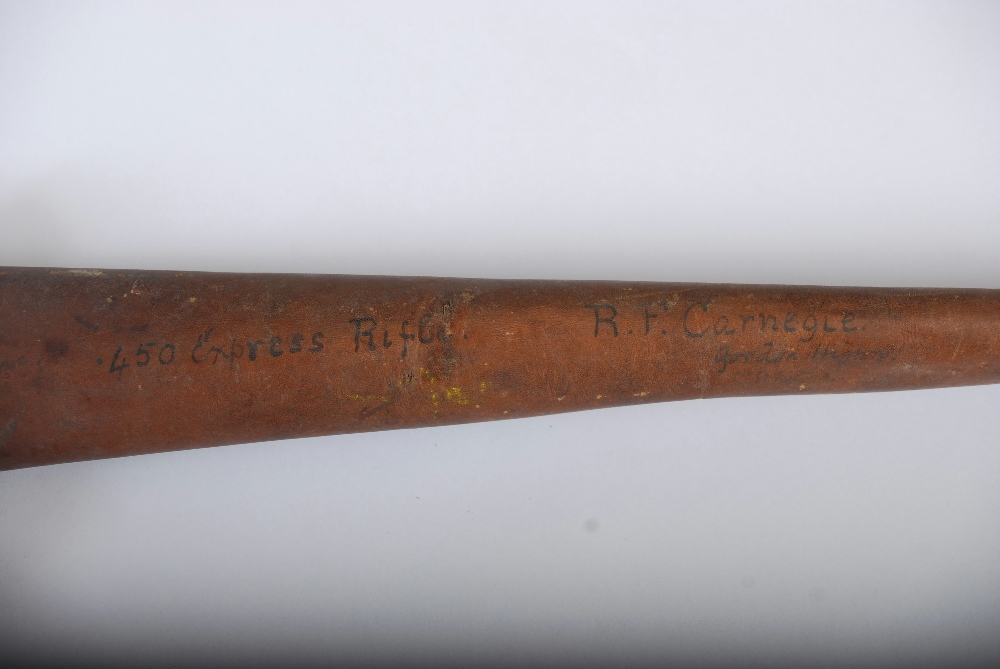 A collection of items relating to HON. R. F. CARNEGIE, GORDON HIGHLANDERS brought back from Tours - Image 8 of 11