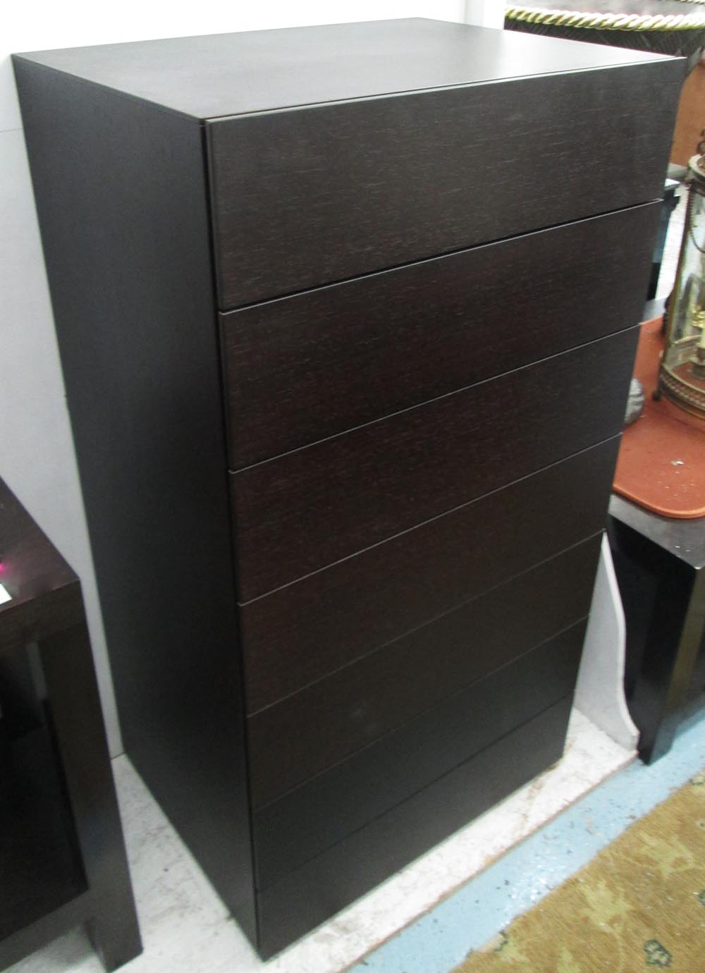 TALL CHEST, by Poliform, 'Commode Abbinabili', with seven drawers, 69cm x 53cm x 132cm H. (with