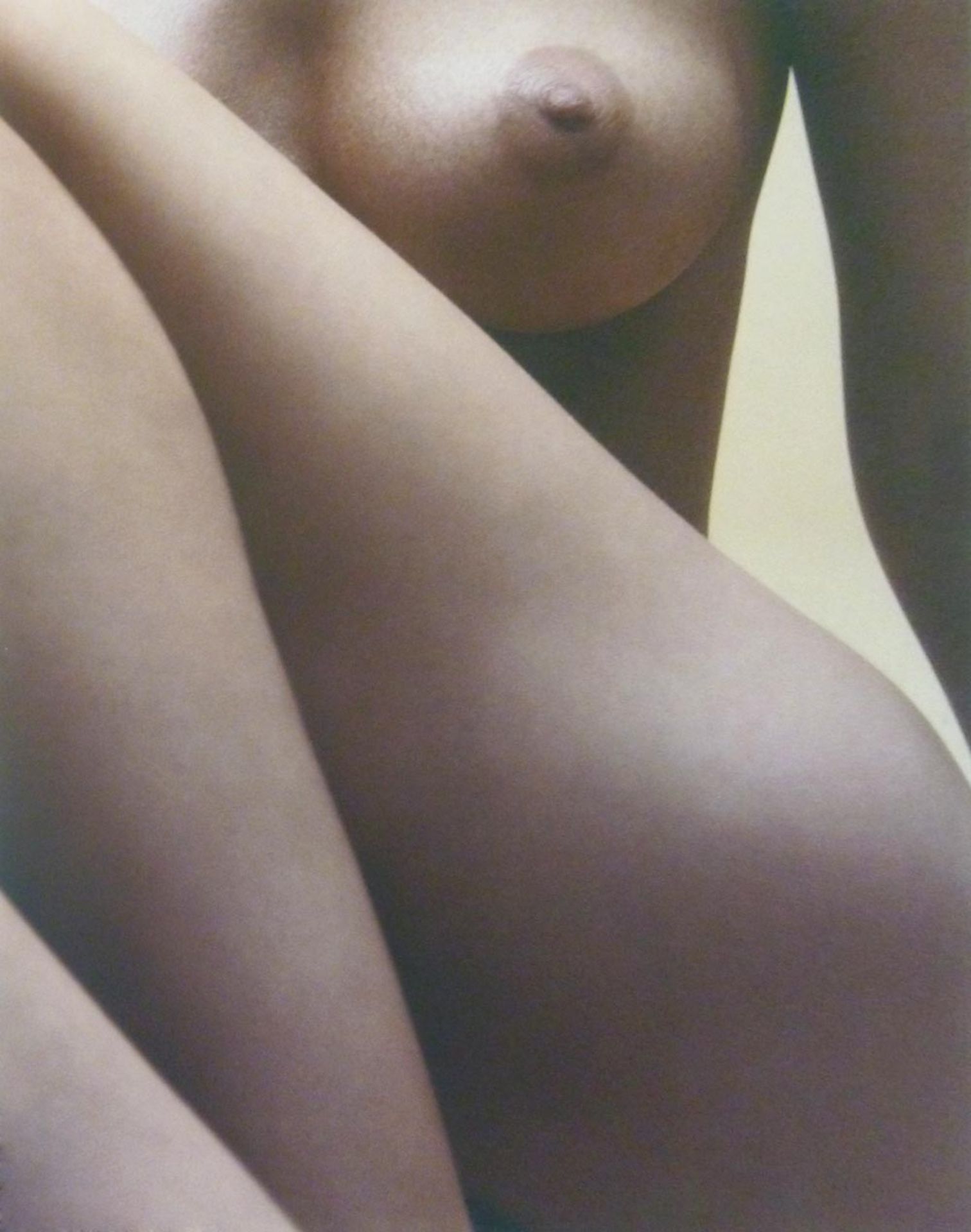 BRUNO BISANG, `Nude study` photoprint, 74cm x 60cm, framed.