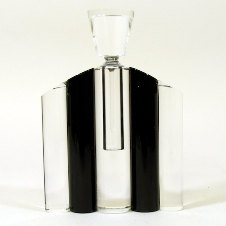 An Art Deco style scent bottle, 17cm tall