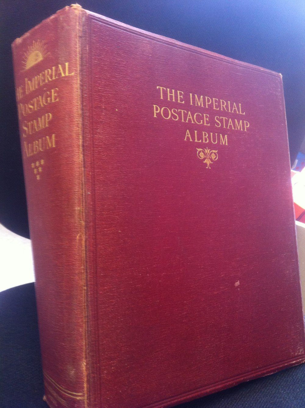 Imperial printed album, third edition, for issues of the British Empire up to 1928 (no stamps). In