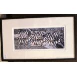 CONTEMPORARY BRITISH SCHOOL, ROUGH TRACK photographic print, signed indistinctly and titled in