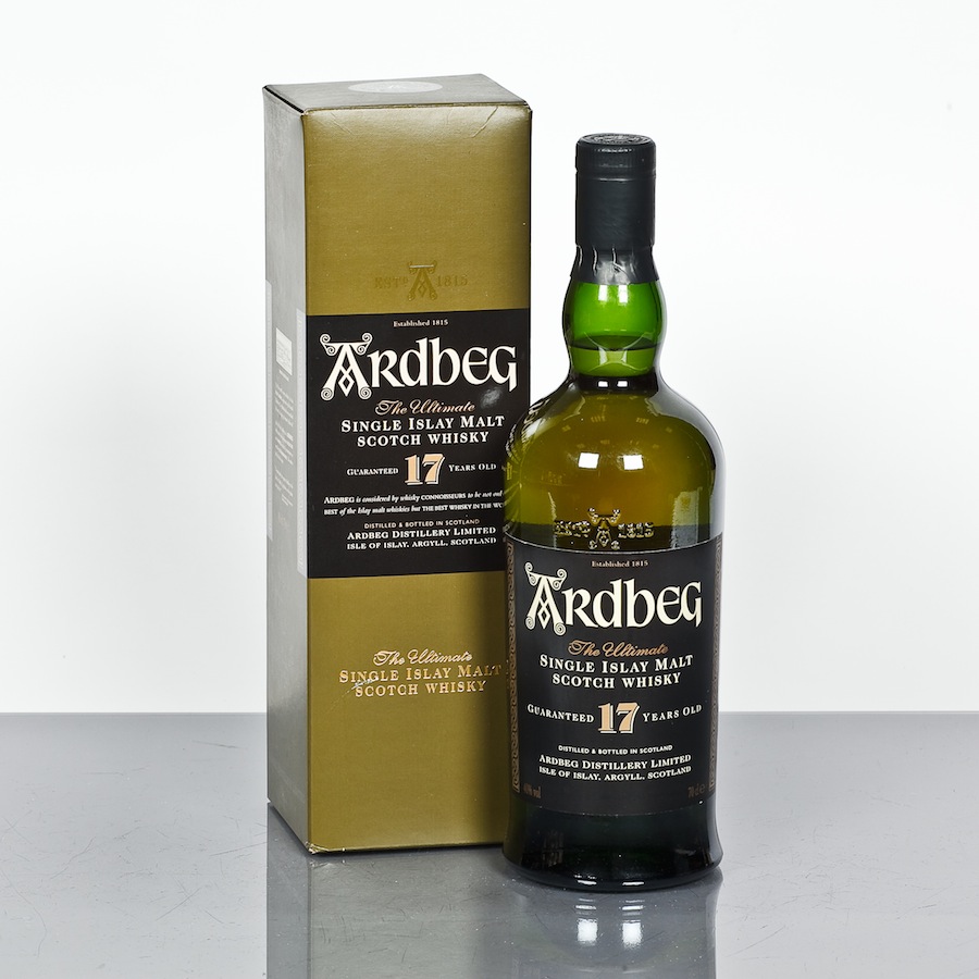 ARDBEG 17 YEAR OLD  Single Islay Malt Whisky, 70cl, 40% volume, in carton. Good condition