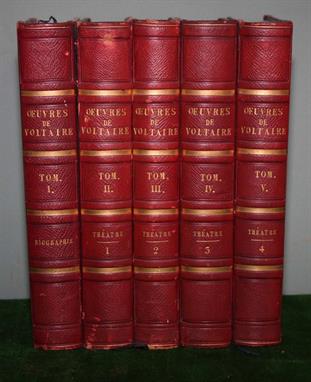 BEUCHOT, Par M., Oeuvres de Voltaire avec Prefaces, Avertissements, Notes, Etc., in 70 volumes,