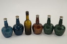 A collection of Spode bottles and others