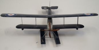 Three scale model aircraft