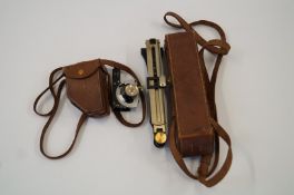 Two engineers surveyors instruments (one dating to 1940) both cased