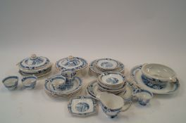 A Bristol Poutney and Co Ltd Avalon dinner service, to include dinner plates, vegetable dishes,