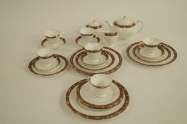 A collection of Wedgwood "Chippendale" design tea/dinnerware