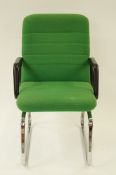 1930's green office chair