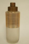 A 20th century cocktail shaker