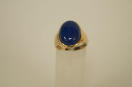 9ct Lapis Lazuli dress ring