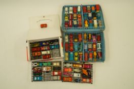 Matchbox carry case and cars