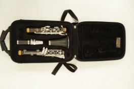 Cased clarinet by John Packer Ltd.