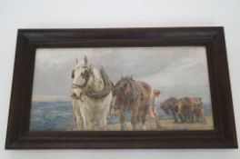 A print of a horse