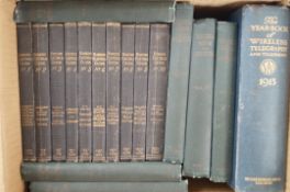 Collection of books on electrical wiring including Vol 1-10 Hawkins electrical guide