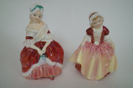 Two Royal Doulton figure "Peggy" HN2038, Dinky Do HN2120