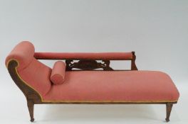 Art and Crafts chaise lounge sofa