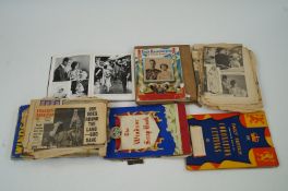 Newspapers, scrapbooks of the Coronation of George VI and a souvenir album