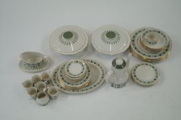 A collection of Royal Doulton "Tapestry" dinner ware including tureens, coffee pot etc