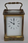A French carriage clock (Couaillet Ferez) 1903 - 25