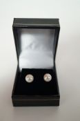 9ct akoya pearl earrings