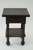 A Liberty's style black side table