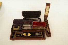 A set of sovereign scales by W T Avery and other items