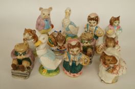 A good collection of Beatrix Potter figures