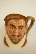 A rare Royal Doulton Sir Francis Drake character jug, printed mark and No 838085