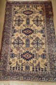 A decorative rug