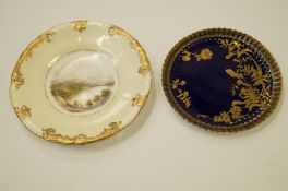 Copeland named view plate and a Copeland cabinet plate
