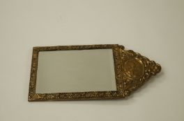 A bevelled mirror, with windmill scene circa 1950s
