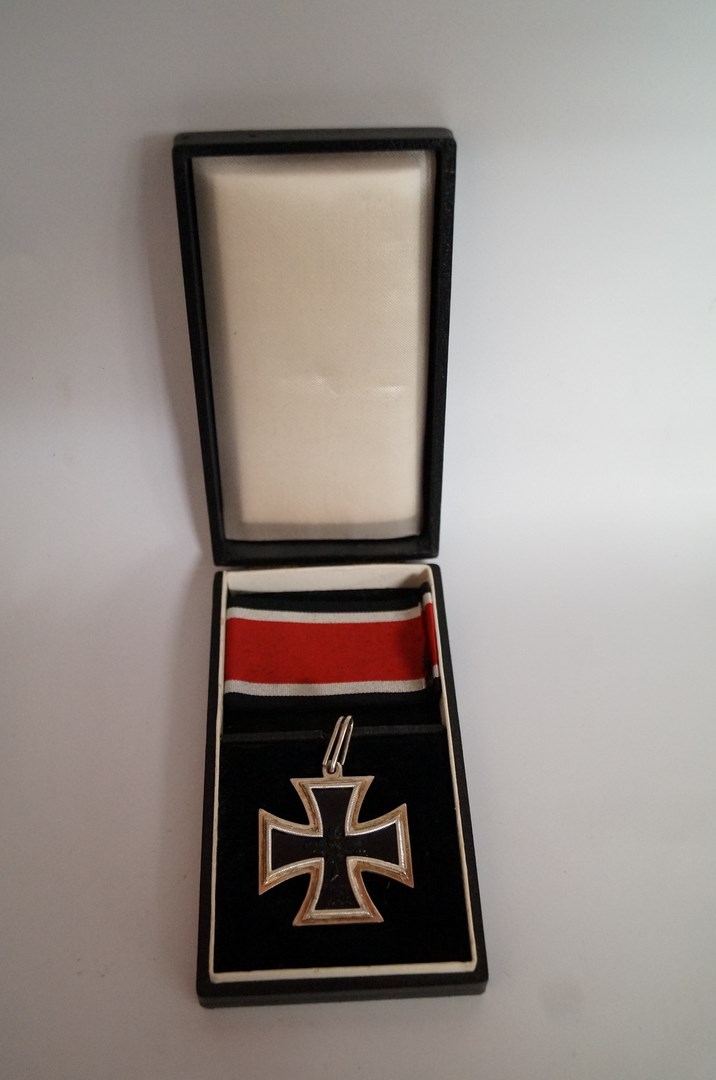 A replica WWII German medal