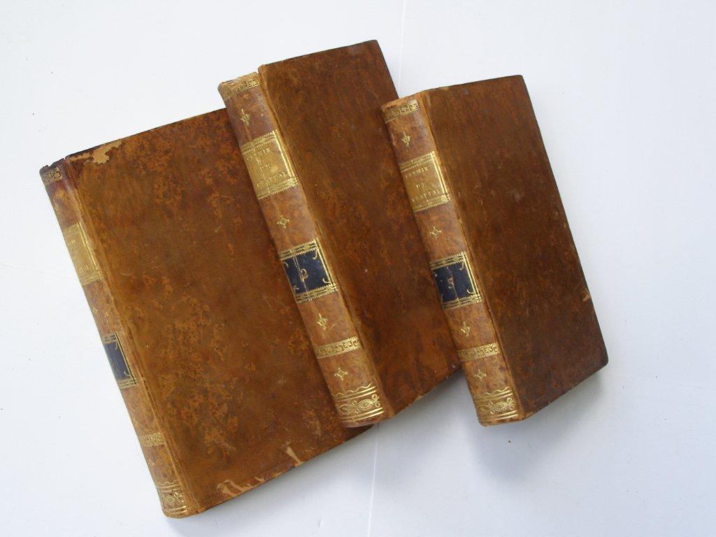 J. A. Chaptal ? `Elemens de Chymie` ? Deterville, Paris 1796 ? 3 vols