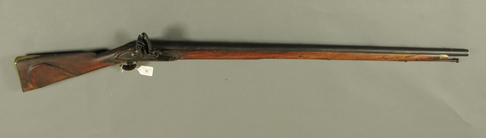 Brown Bess flintlock musket, the lock stamped with rampant lion of  East India company also with
