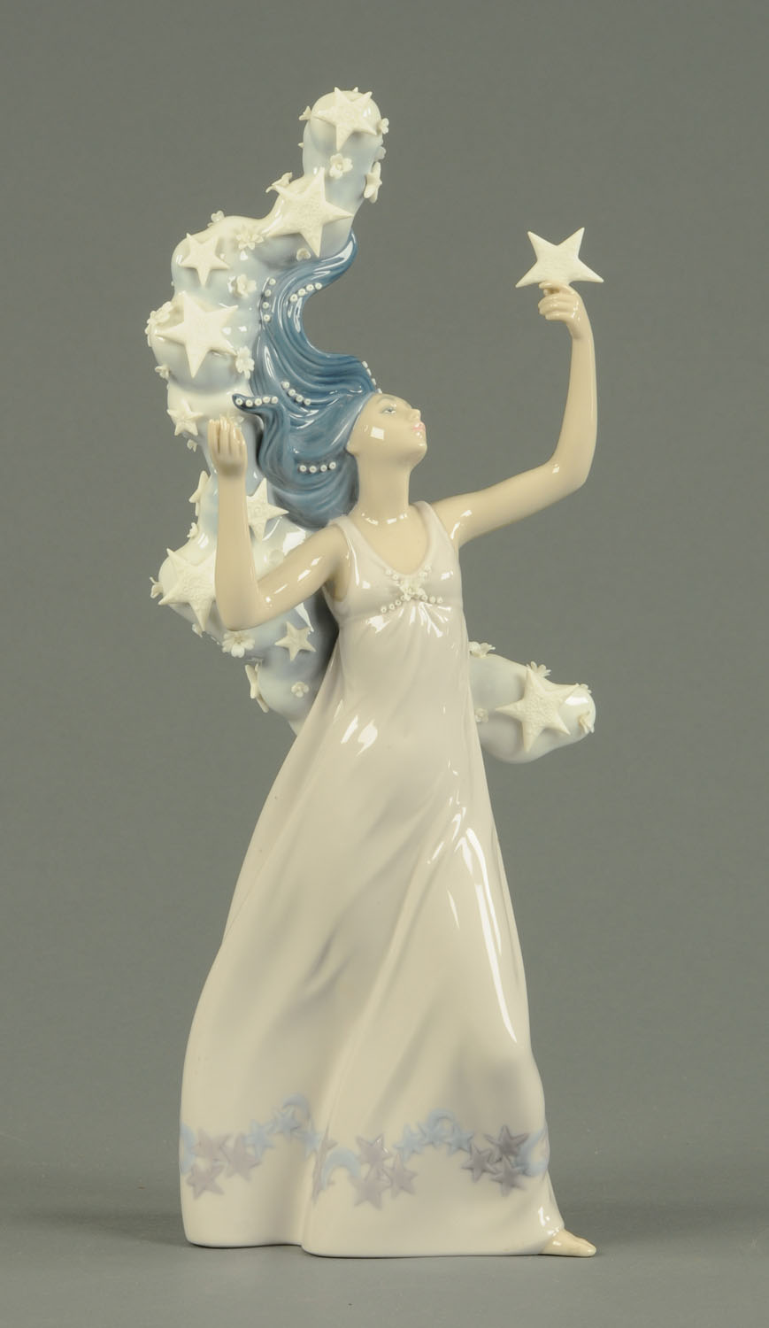 A large Lladro figurine, "Milky Way".  Height 16 ins.    CONDITION REPORT:  This lot does not have