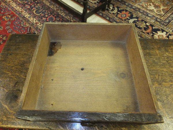 A 19th Century oak miniature chest of two short and three long graduated drawers on bracket feet, - Image 14 of 18