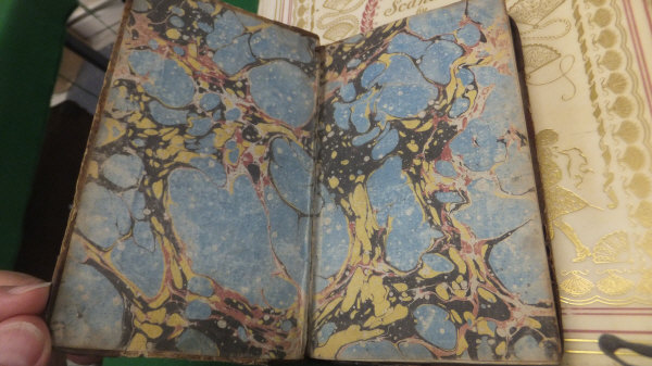 WILLIAM GILPIN "An Essay upon Prints...", 2nd edition, published London 1768, marbled boards with - Image 19 of 21