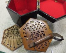 A Lachenal & Co. concertina (for repair), housed in a black carrying box   CONDITION REPORTS