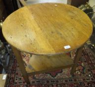 A 19th Century pine cricket table   CONDITION REPORTS  Top with wear, scuffs, warping, size approx