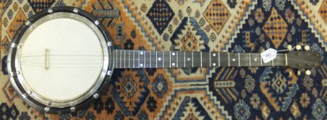An A O Windsor zither banjo "The New Windsor", 4½ Eclipse Model 11