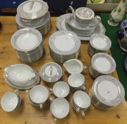 A collection of Noritake "Chelsea" pattern dinner and tea wares to include lidded tureen, teapot,