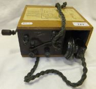 An Ericsson of England field telephone   CONDITION REPORTS  Wear, scuffs, scratches.  Not known