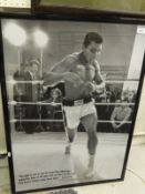 AFTER FLIP SCHULKE "Muhammad Ali", photographic print, and one other "Muhammad Ali" photographic