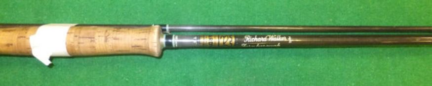 A Hardy Richard Walker "Farnborough" 9 ft 3" trout fly rod, together with maker's cloth bag