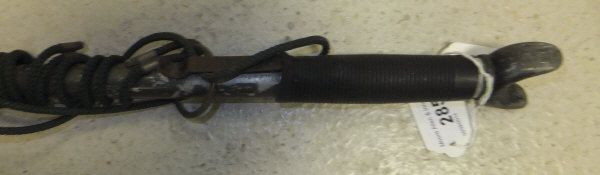 An alloy shafted wading staff