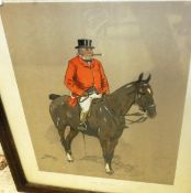 AFTER SNAFFLES (CHARLES JOHNSON PAYNE) "Old Tawney", chromolithograph
   CONDITION REPORTS
