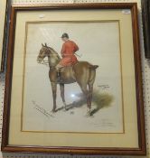 AFTER GEORGE FOTHERGILL "Two Great Characters", artists proof print, signed bottom right