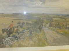 AFTER LIONEL EDWARDS "The Cotswold", colour print, signed in pencil bottom left